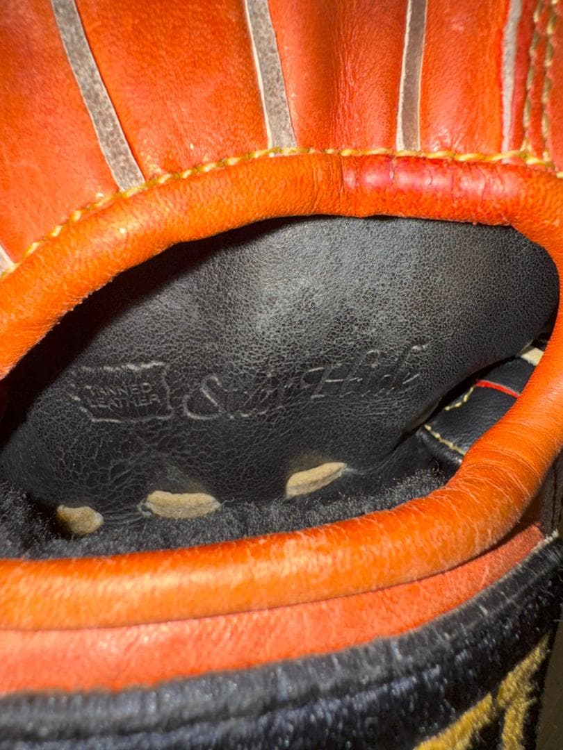 ゼット　プロステイタス　硬式グローブ　内野手用　ボースヒール締め　湯もみ　型付け