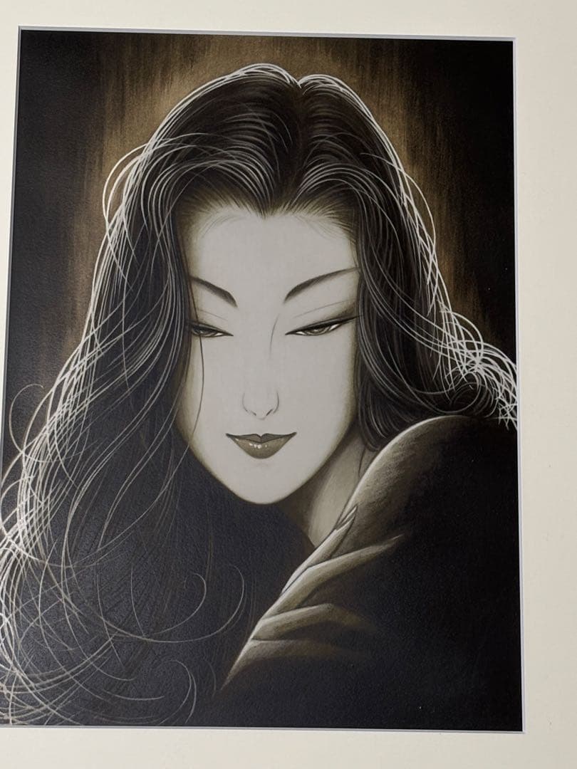 鶴田一郎 シャイニングエンジェル リトグラフ