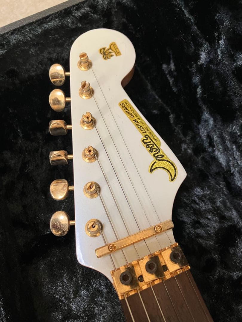 Moon エレキギター フロイドローズゴールド EMG HSH 1990年前後