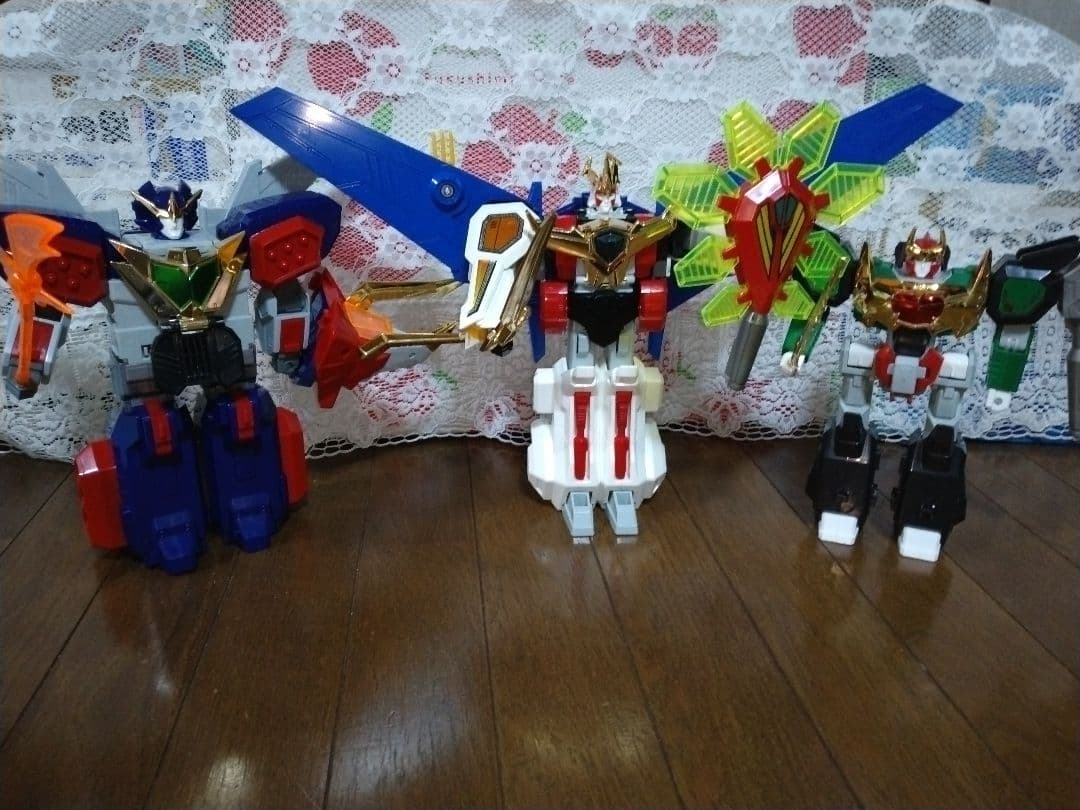 《当時物》超熱血合体キングゴウザウラー　マグナザウラーゴウザウラーグランザウラー