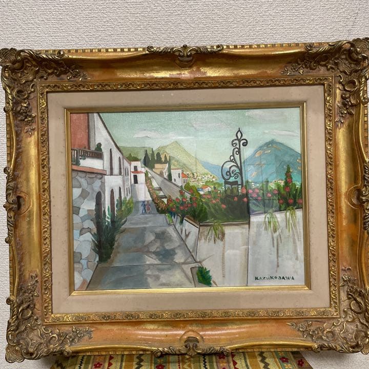 澤　和子　「タオルミナの町かど」　6号