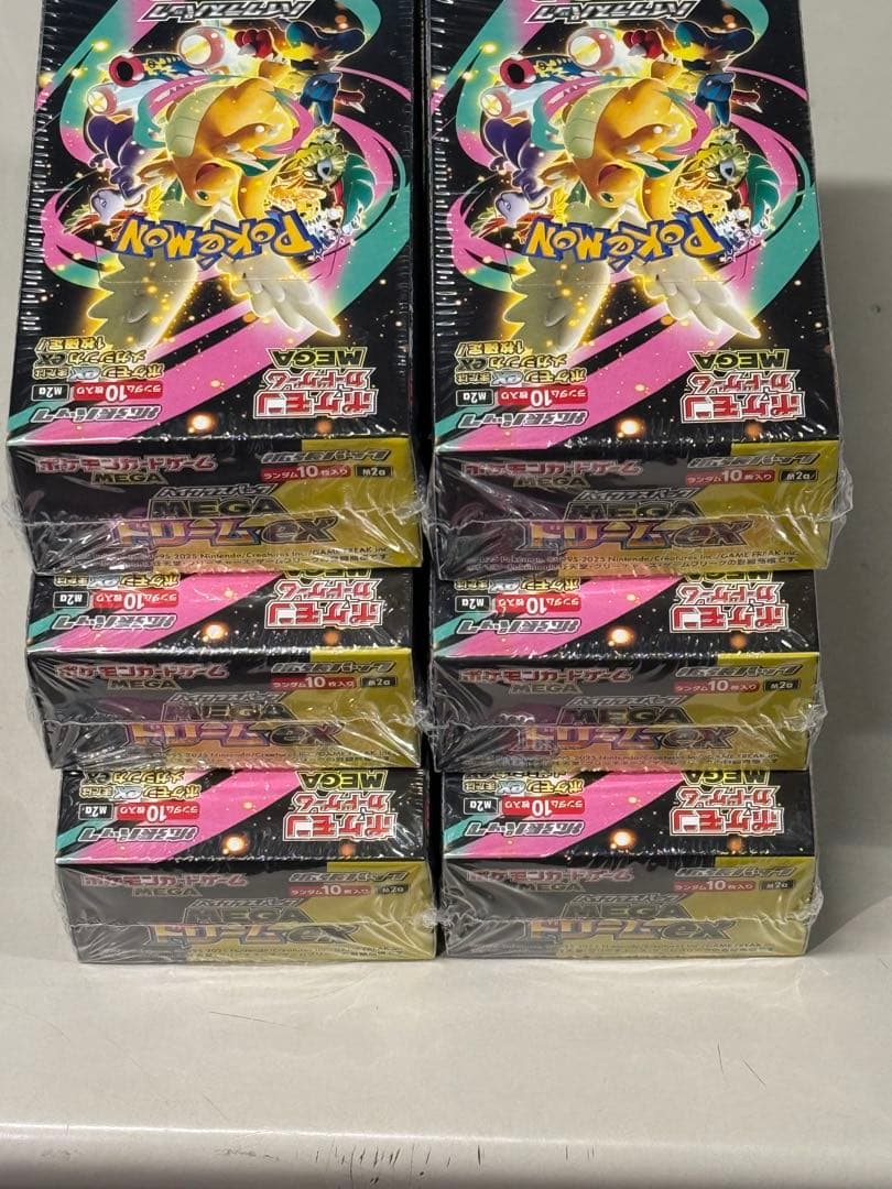 ポケモンカード6BOX(メガドリーム)