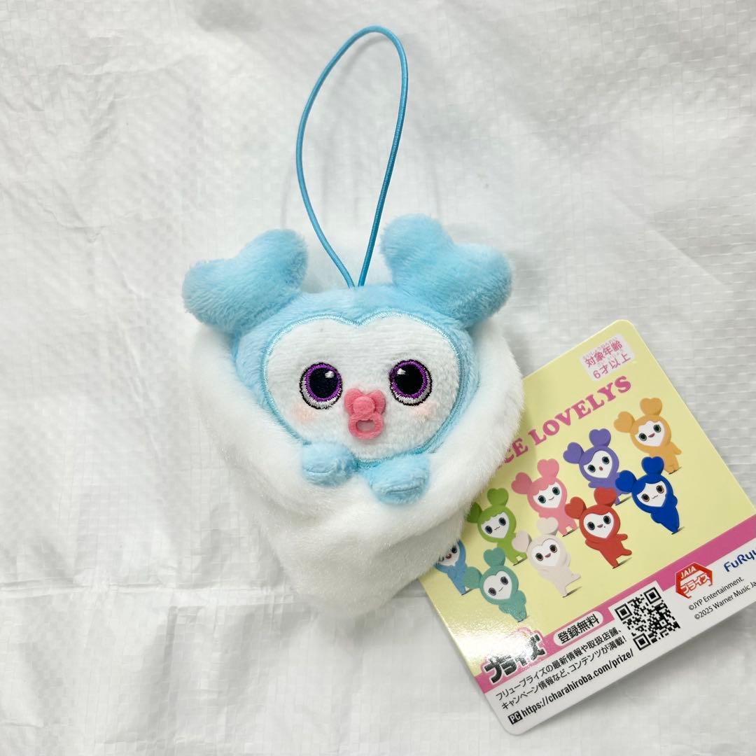 GiGO限定 TWICE LOVELYS おくるみマスコット 全9種セット ③