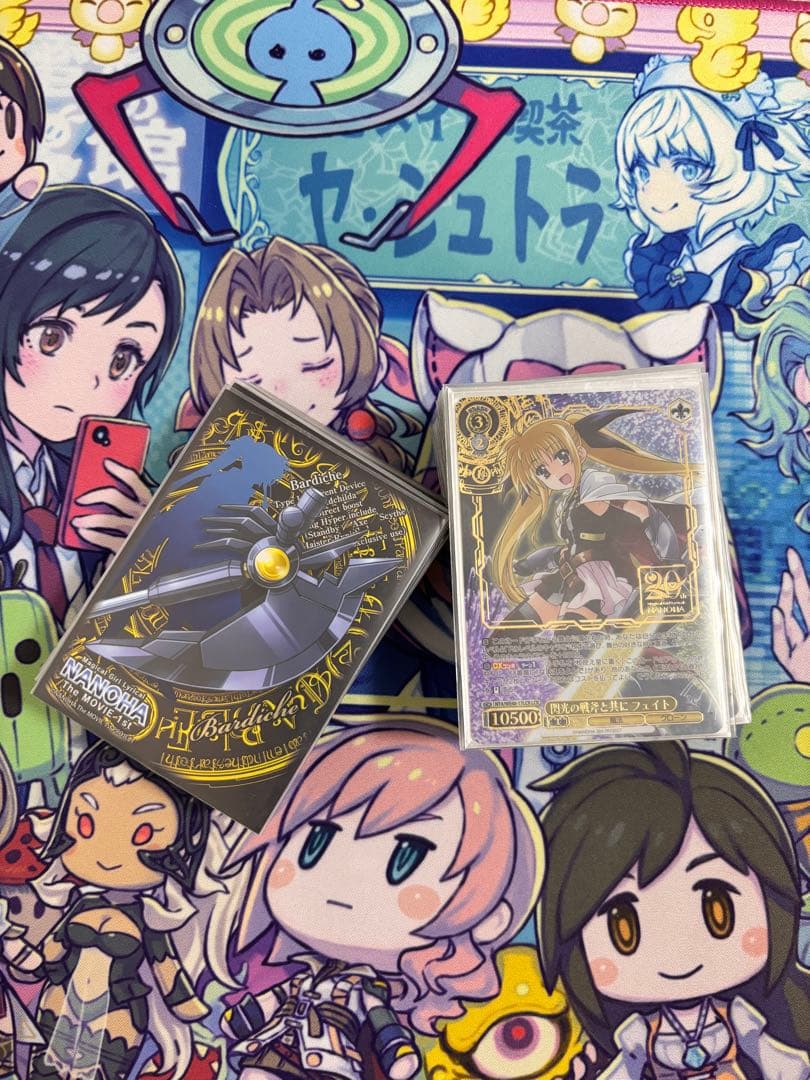 ヴァイスシュヴァルツ リリカル なのは　フルホイル　デッキ　サプライ付き