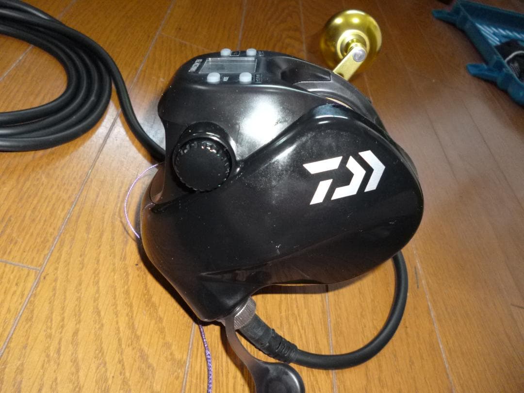 値下げ❗️電動リールdaiwa タナコン750！美品！8号500m付！大物用❗️