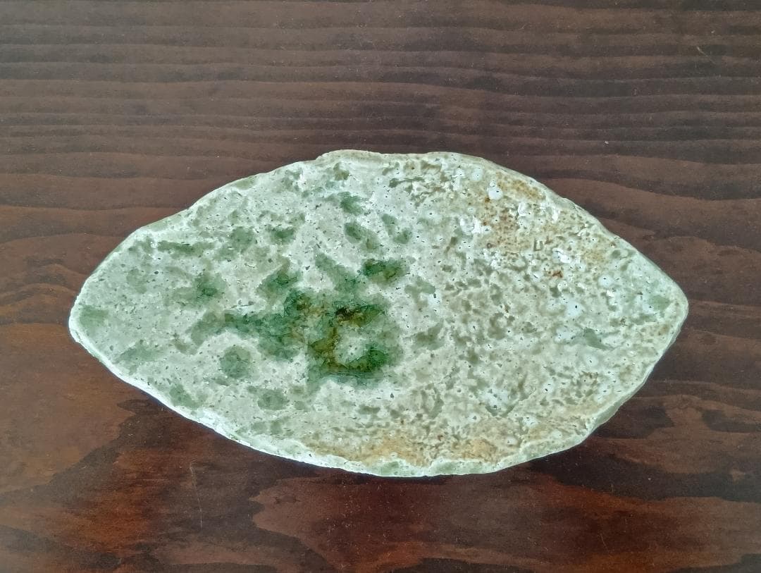 蓮善隆　灰釉平向付５客セット（伊賀焼）