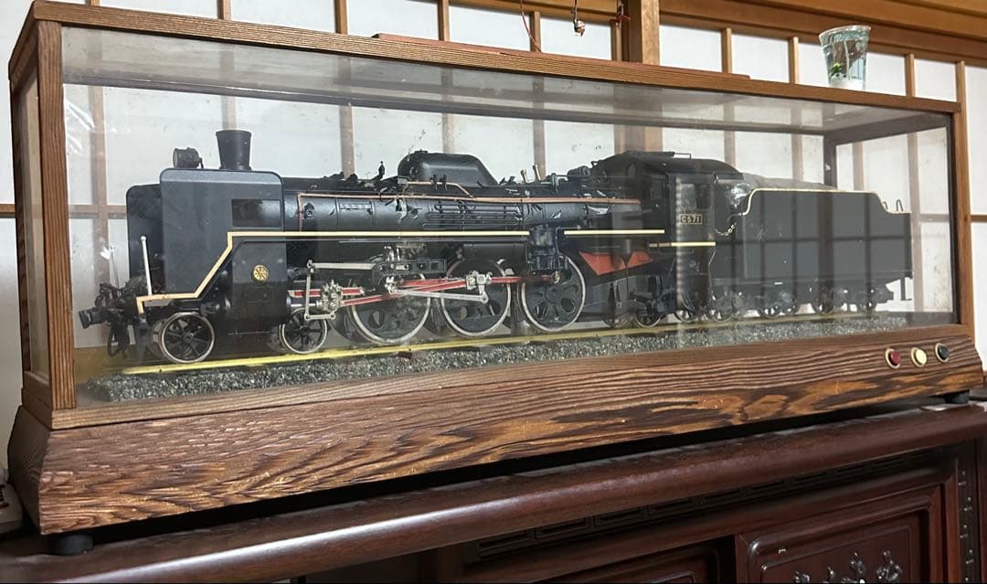 C57 1号機 模型機関車 ケース付き 美品 貴婦人 蒸気機関車 昭和レトロ