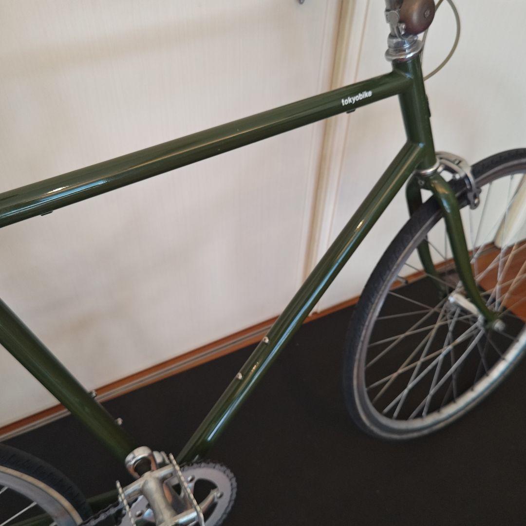 【福岡】 tokyo bike mono クロスバイク 自転車 モスグリーン