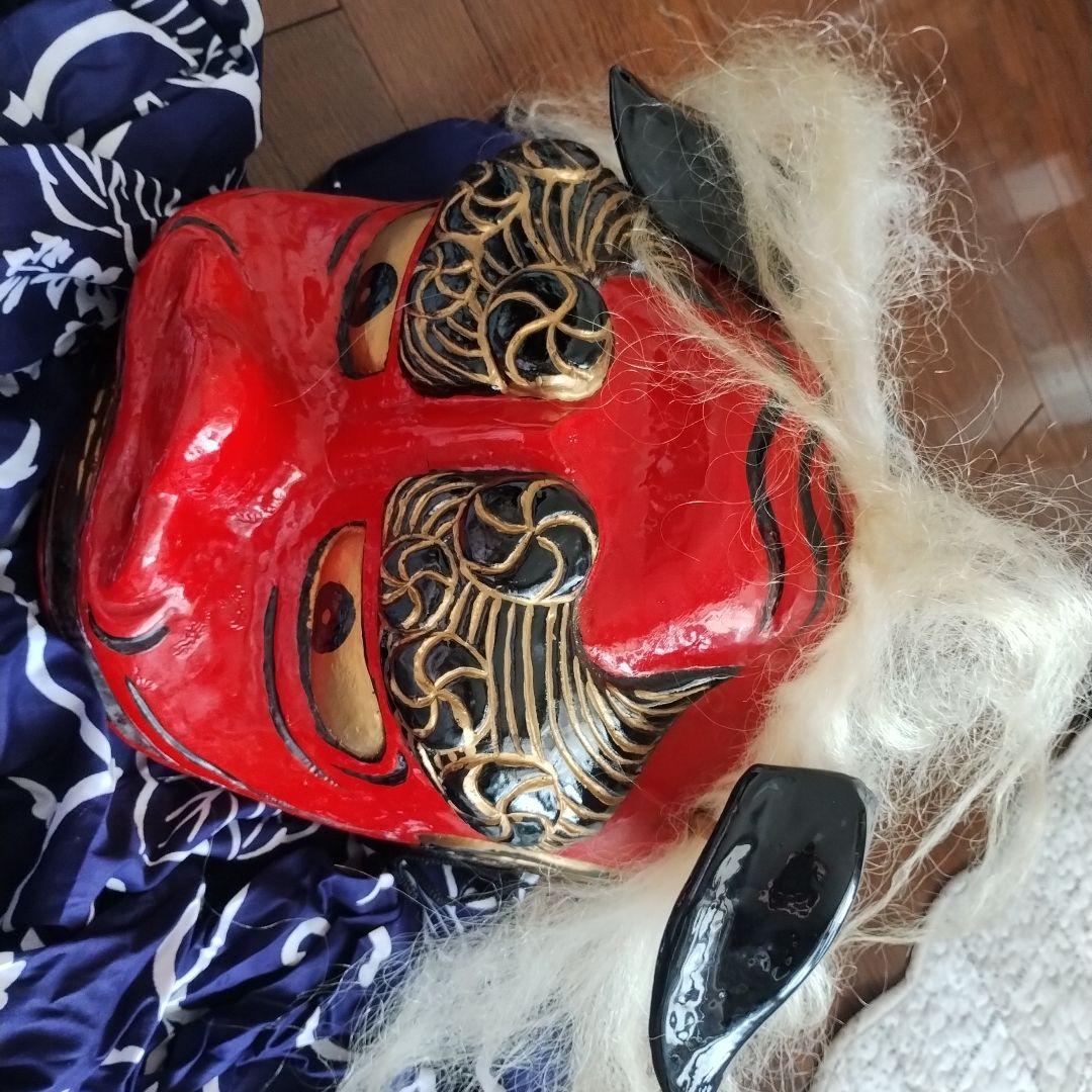 【さらに値下げしました】木製獅子頭