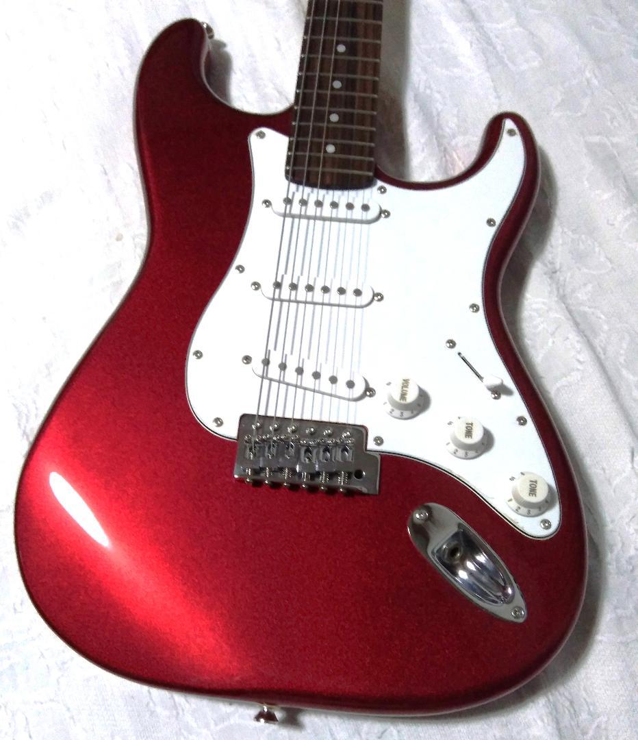 美品・疑似ハムPU化スイッチ搭載のフォトジェニック製ストラト改