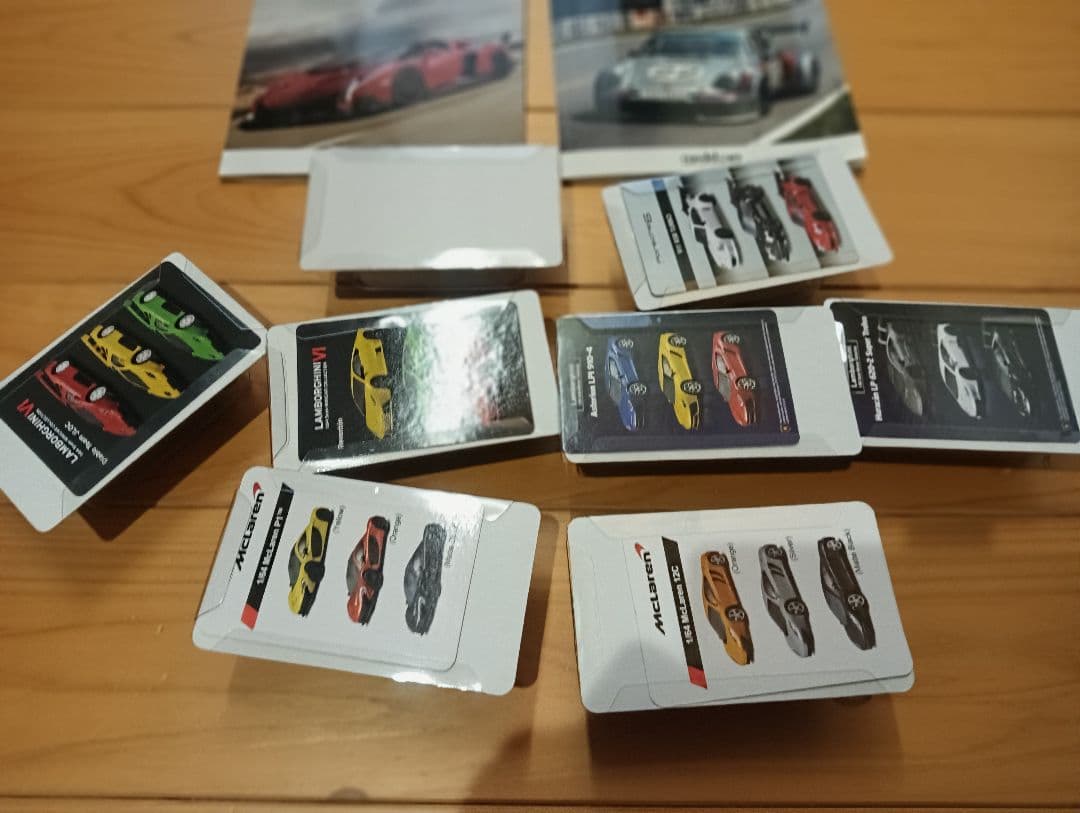 ミニカーセット　Lamborghini & Porsche　サンクス　京商　廃盤