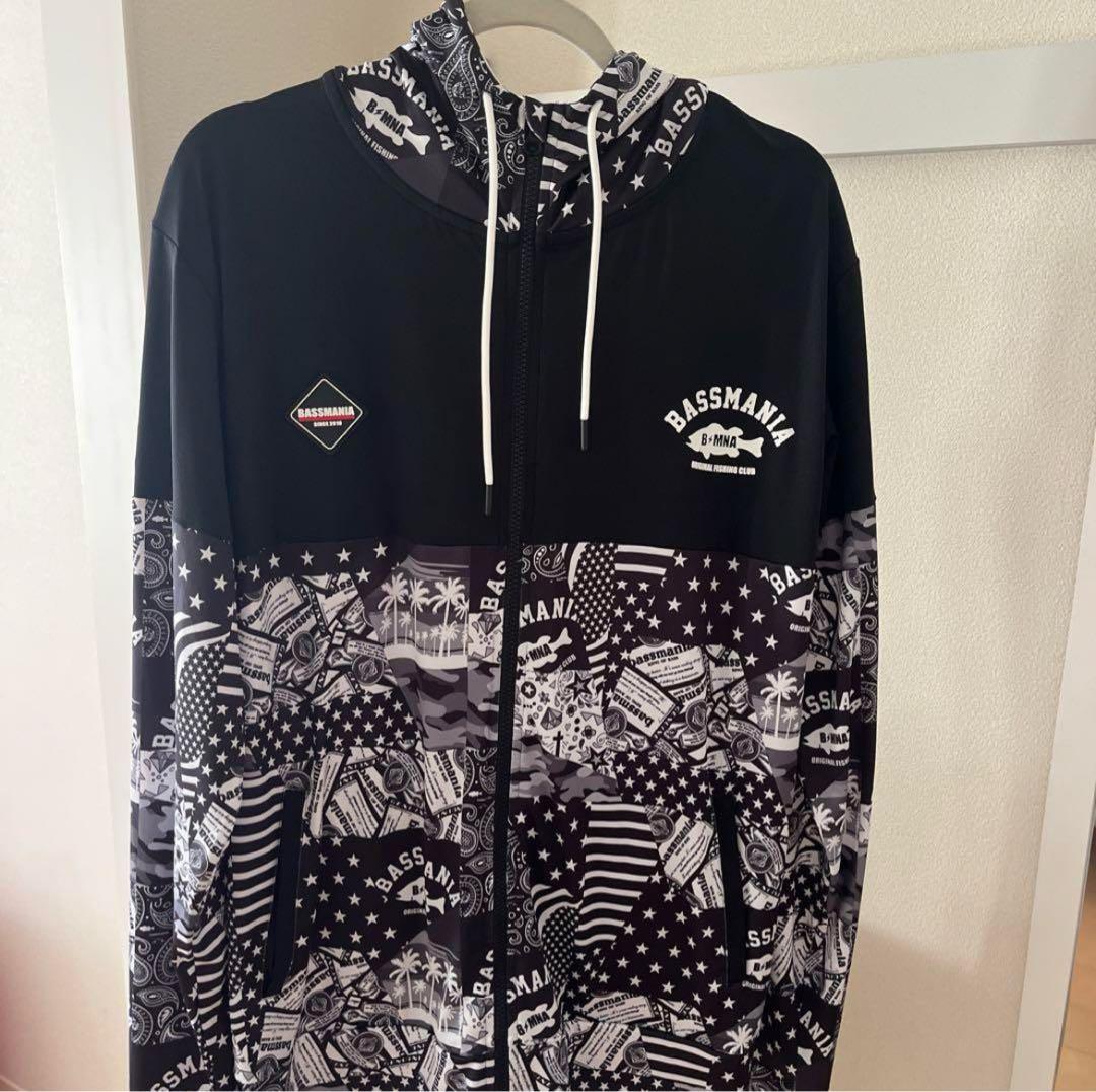 【限定特価】bassmania XL 限定生産UVラッシュパーカー