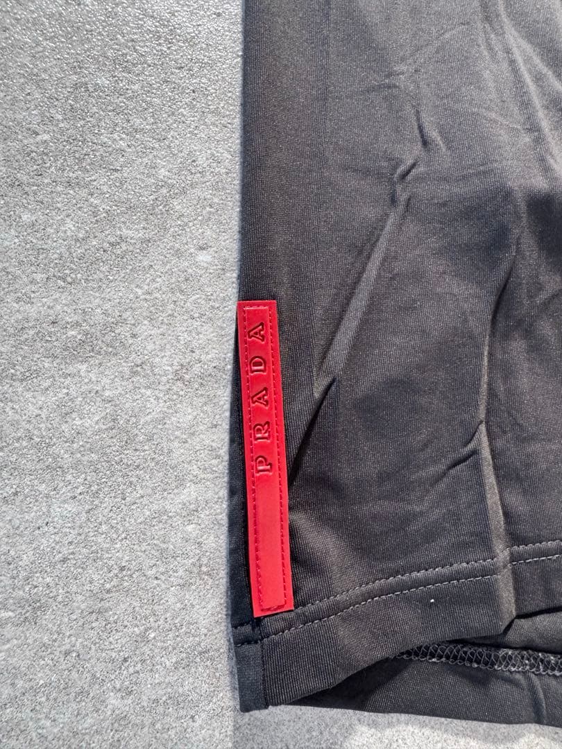 PRADA SPORT ハイネック長袖シャツ ブラック