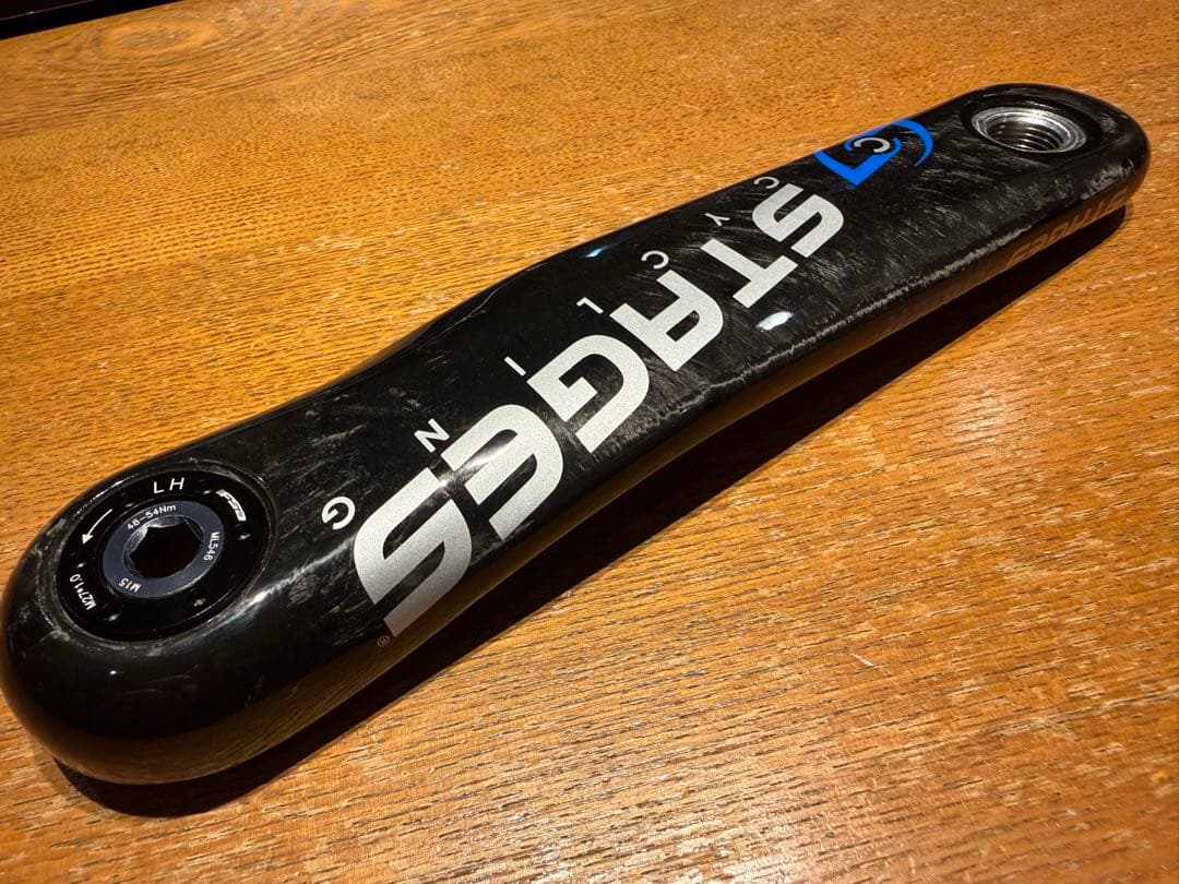 美品　STAGES パワーメーター　カーボン　GXP￼ 170mm