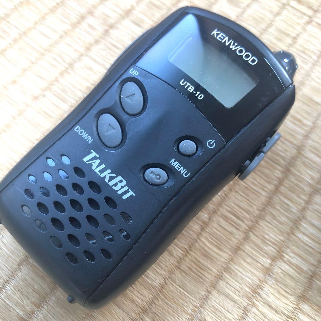 KENWOOD UTB-10 トランシーバー イヤフォン付き