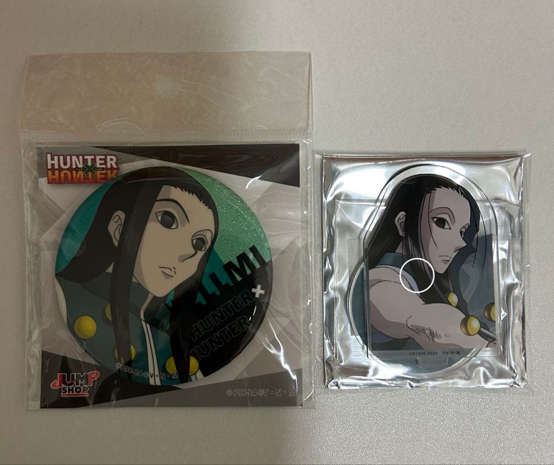 HUNTER × HUNTER 缶バッジ キーホルダー アクスタ イルミ