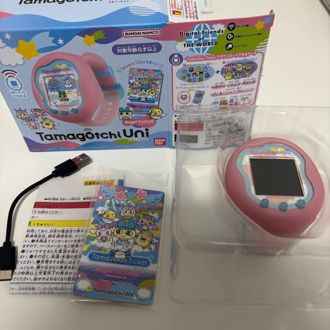 Tamagotchi Uni エンジェルフェスティバル ピンク