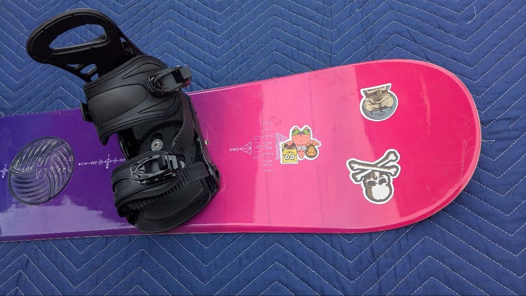 130cmスノーボード ビンディング付き
