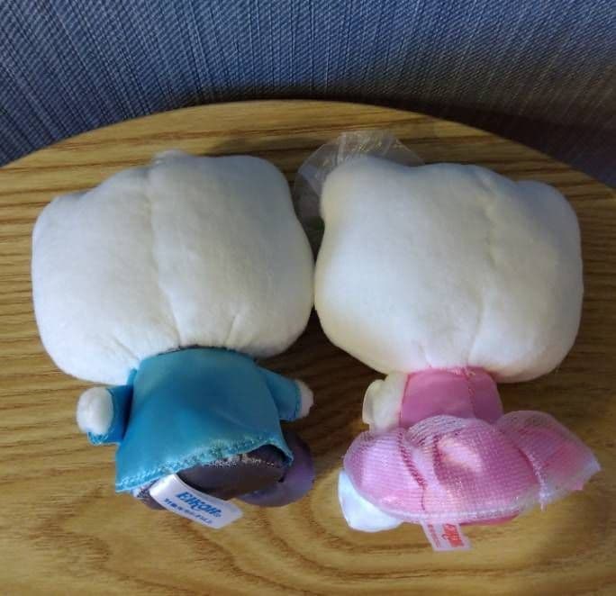 希少☆ ハローキティ& ダニエル ウエディング ぬいぐるみ マスコット セット