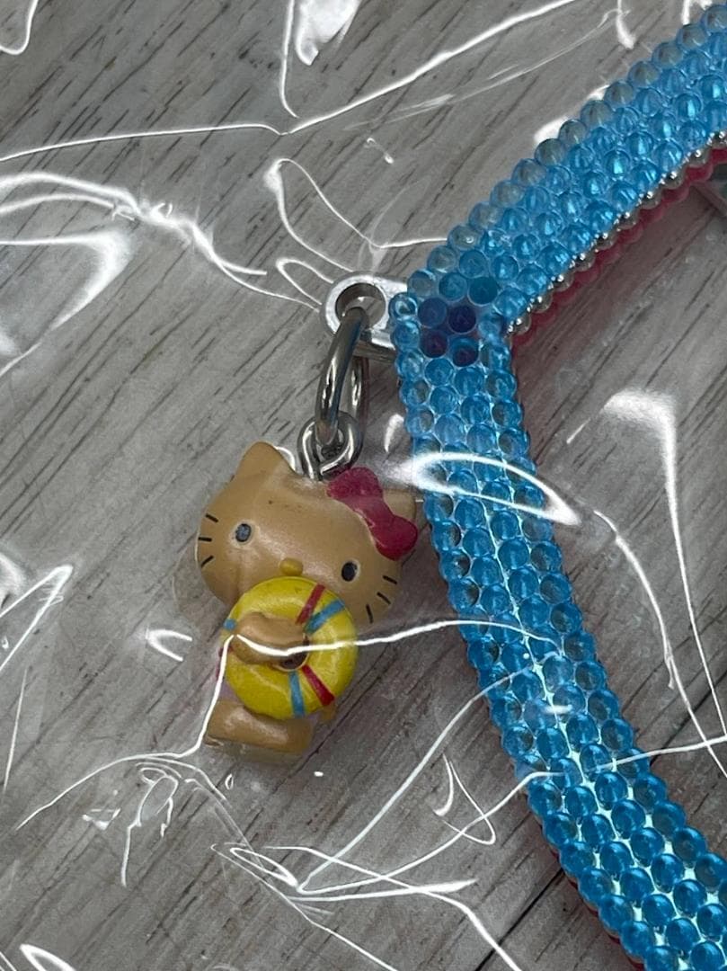 希少 当時物 キティ 夏休み海バージョン ミニバックマスコット 6種 04年