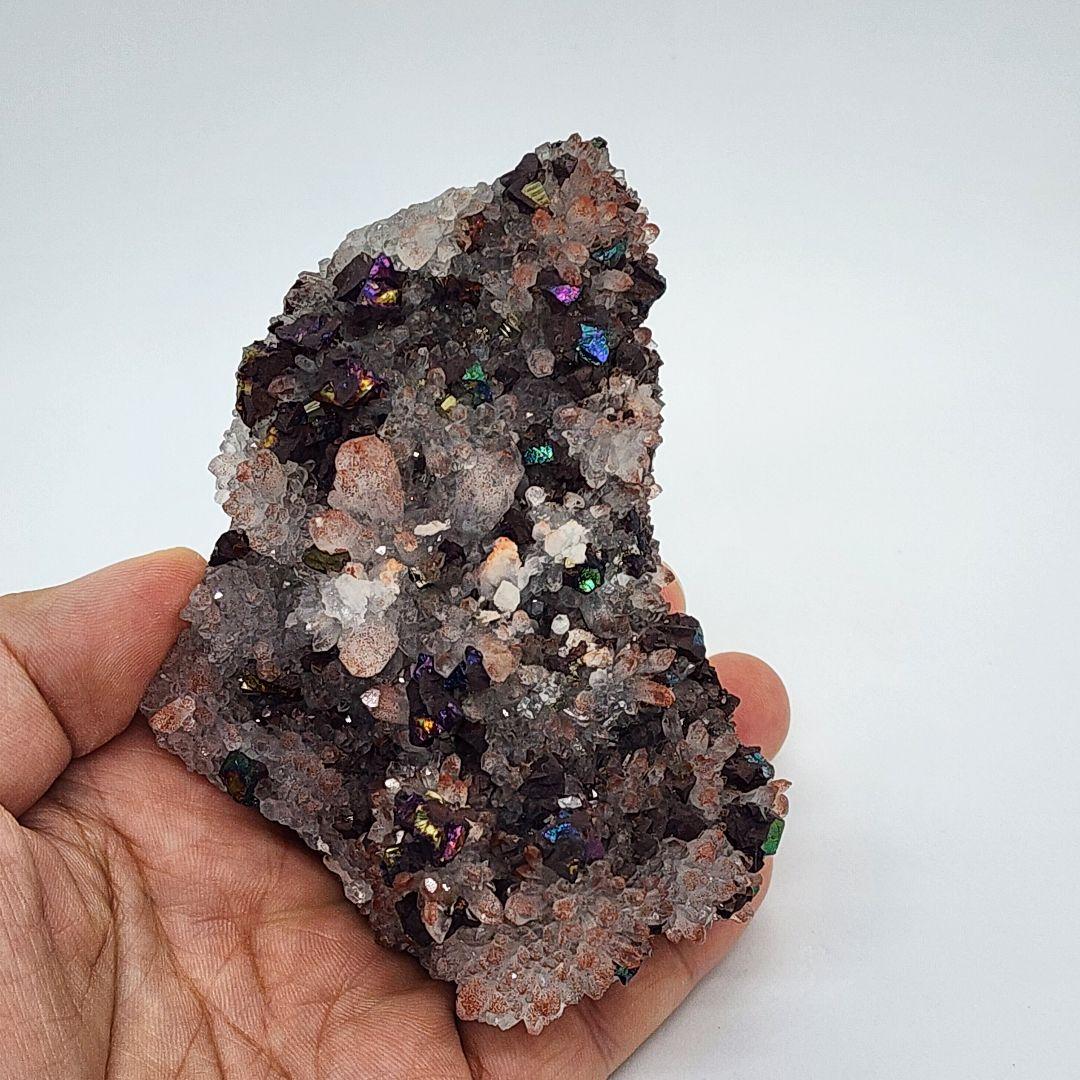 希少！キャルコパイライトクォーツ共生 原石