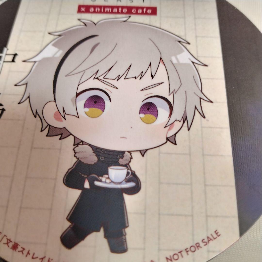 文豪ストレイドッグス　文スト　BEAST　劇場版　特典　コースター　中島敦　2点