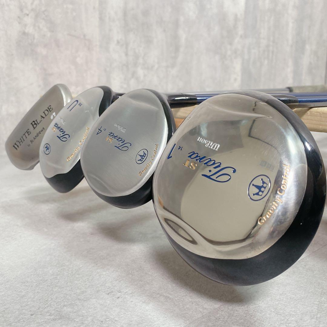 V523 Wilson Tiara 他 レディース ゴルフ クラブセット 10点