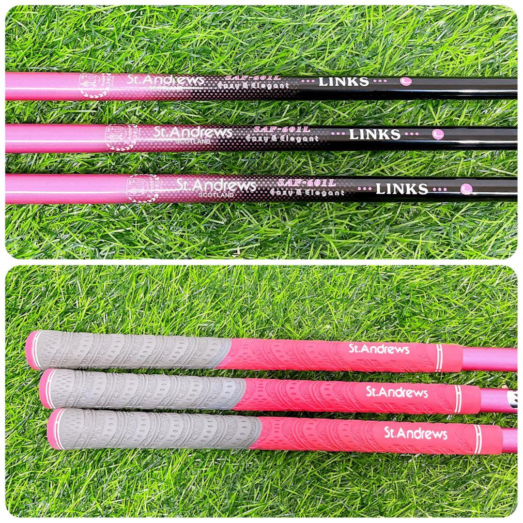 【希少】LINKS レディースレフティ ゴルフクラブセット　女性用　左利き　L