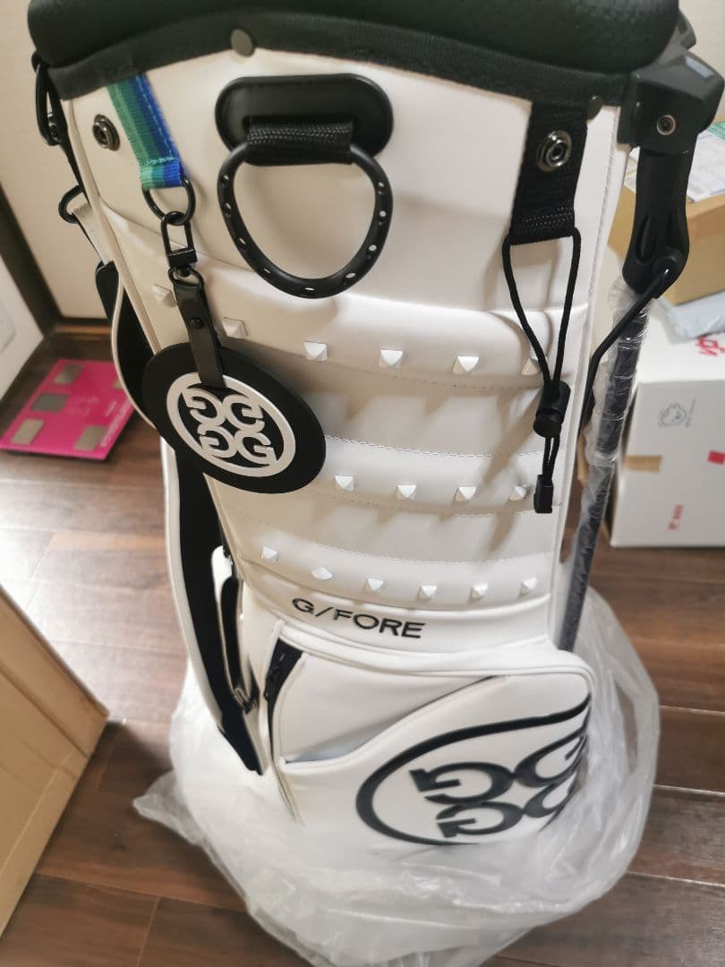 G/FORE ジーフォア　キャディーバッグ　ホワイト最終値下げ