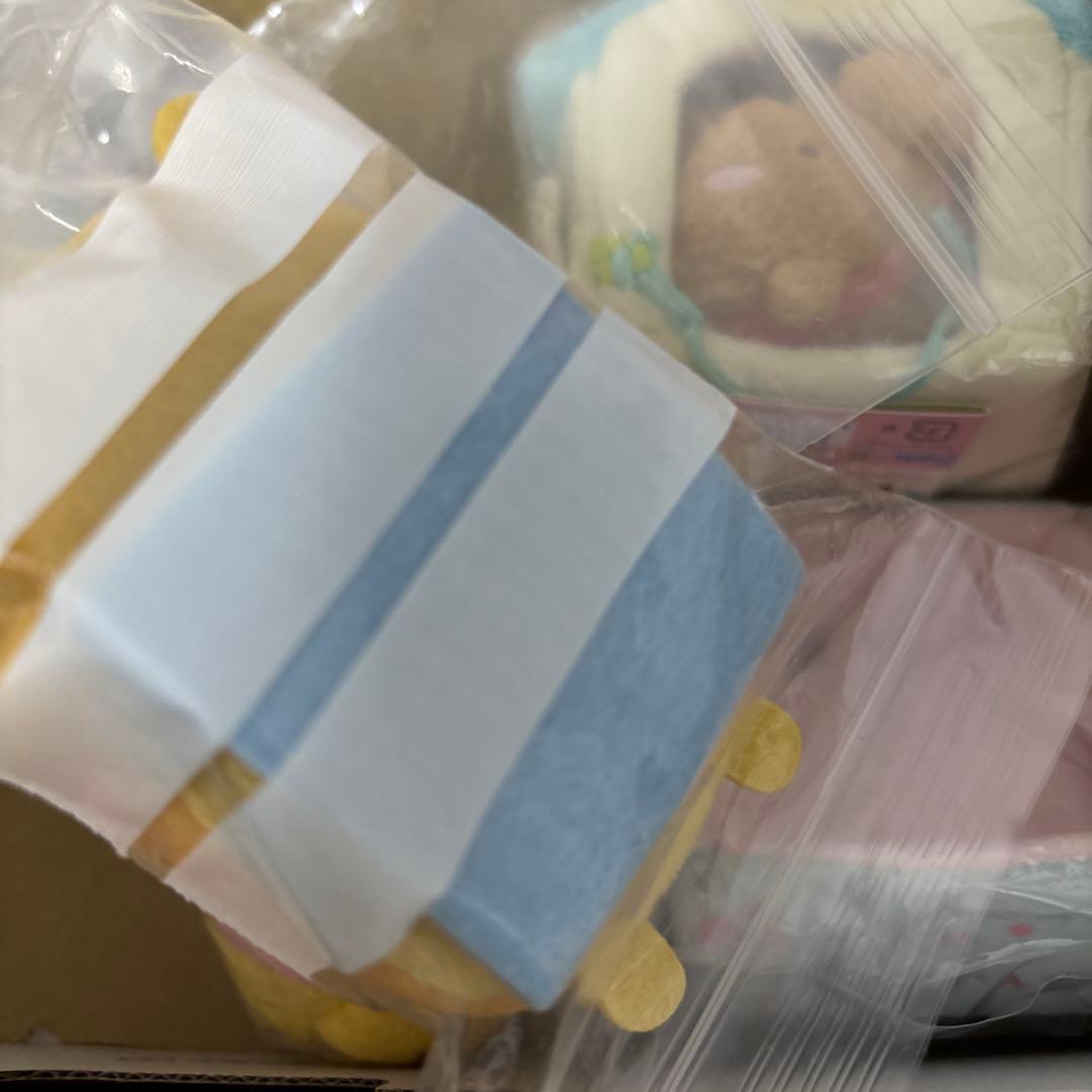 すみっコぐらし　わた　こいぬ　他　てのりぬいぐるみ