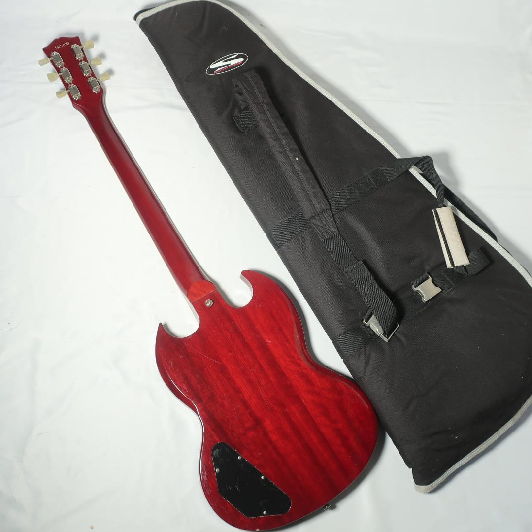 Burny Super Grade SGタイプ エレキギター ケース付