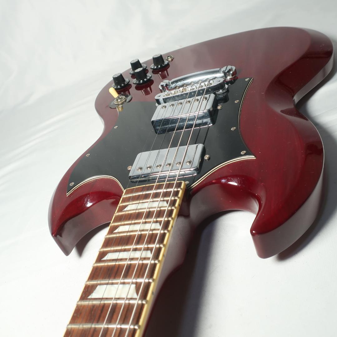 Burny Super Grade SGタイプ エレキギター ケース付