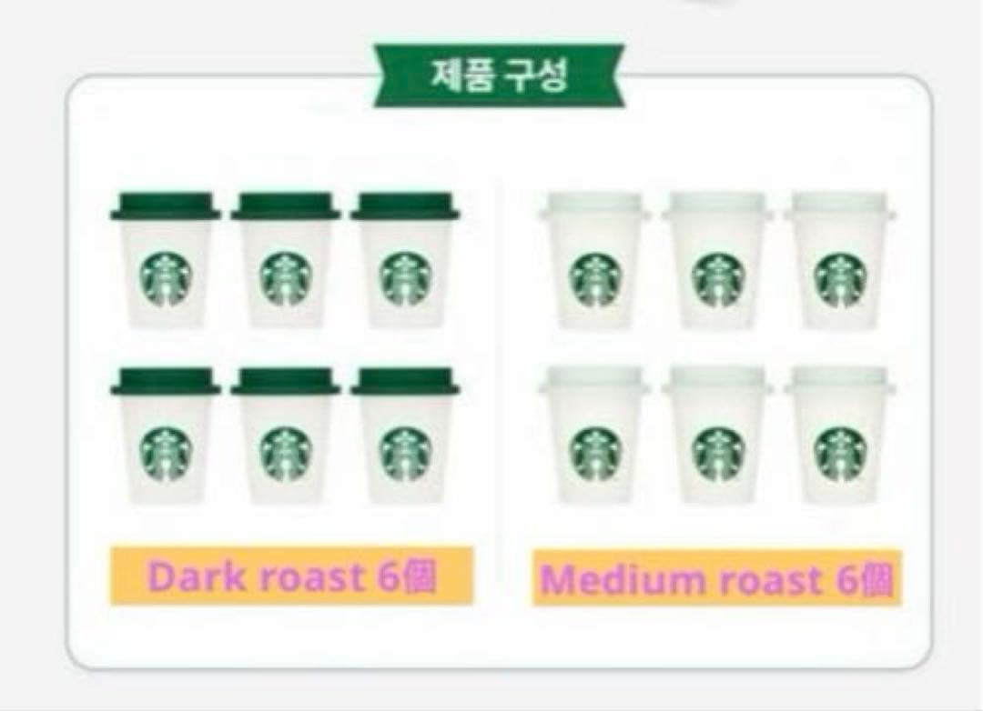 [韓国]Starbucks スターバックス アメリカーノ　ミニカップ　コーヒー