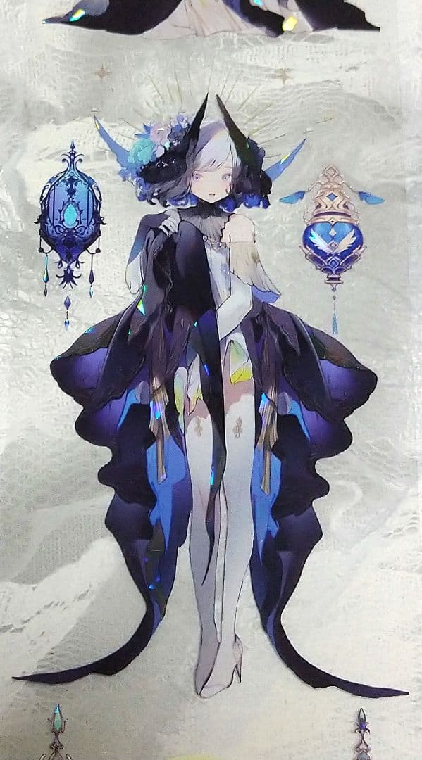 廃盤品✩J1046＃逆浮光(贝壳光)如终野切り売り海外人物女の子AIマステ