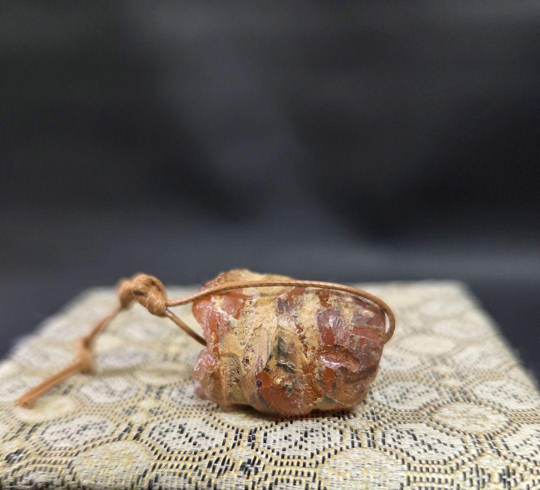 766　天珠　紀元前　最古の出土天珠　dzibeads！