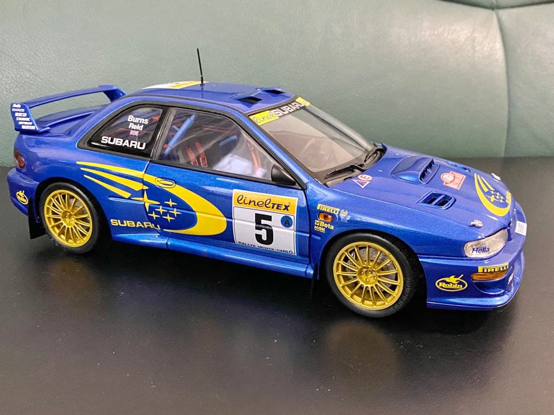 ★絶版！1/18 AUTOart スバル インプレッサSTI WRC￼￼￼99’