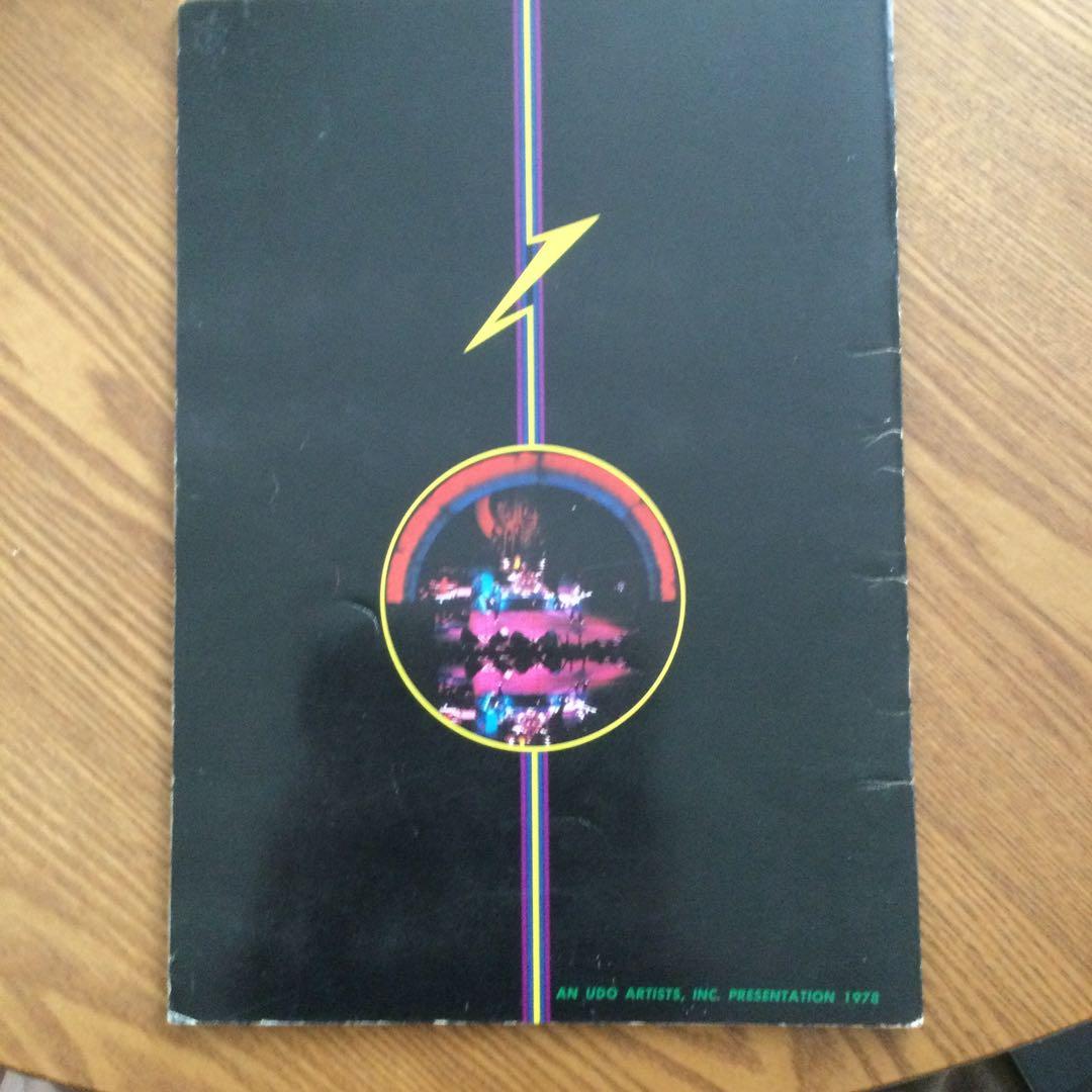 リッチーブラックモアズレインボー　コンサート　パンフレット