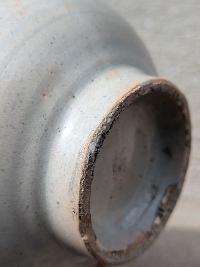 李朝　徳利　白磁　酒器　骨董　朝鮮美術　（粉引、堅手、初期伊万里）