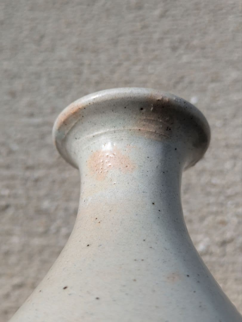 李朝　徳利　白磁　酒器　骨董　朝鮮美術　（粉引、堅手、初期伊万里）