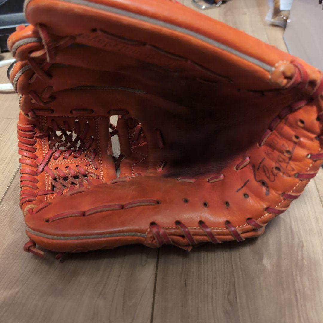 朝まで値下げ久保田スラッガー　松坂大輔モデルSlugger 硬式グローブ 投手