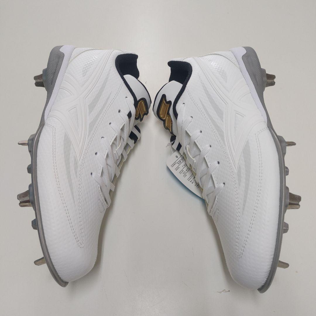 【新品】野球スパイク　250cm　SSK　プロエッジ　ESF3009 白　金具