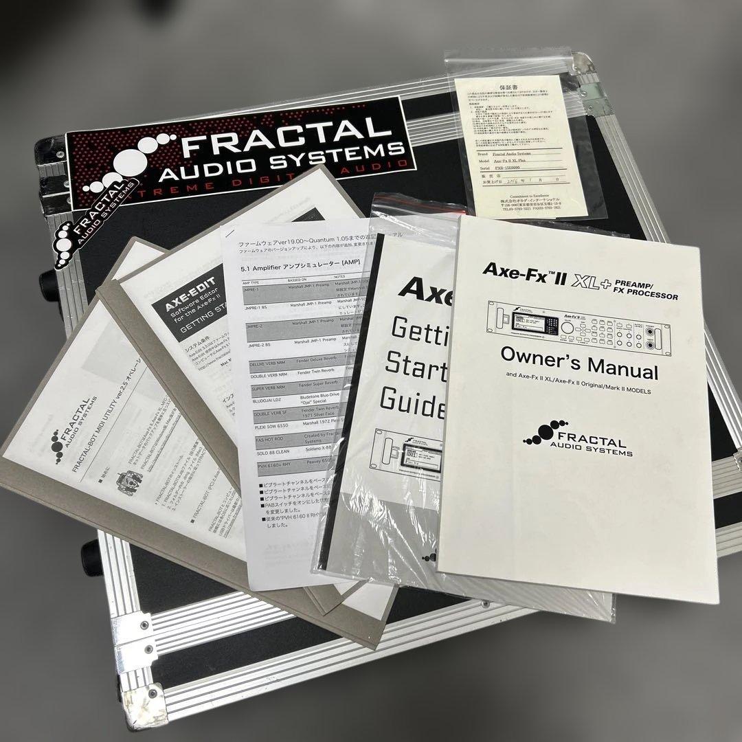 FRACTAL AUDIO SYSTEMS Axe-FxⅡ XL+　2Uラック付