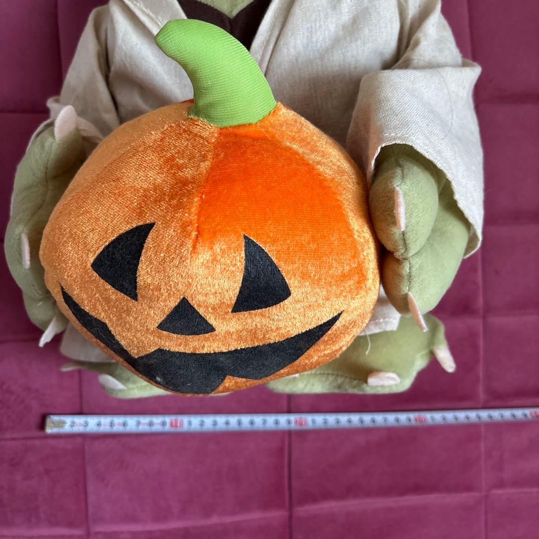 希少品　ヨーダ ぬいぐるみ ハロウィン　パンプキン