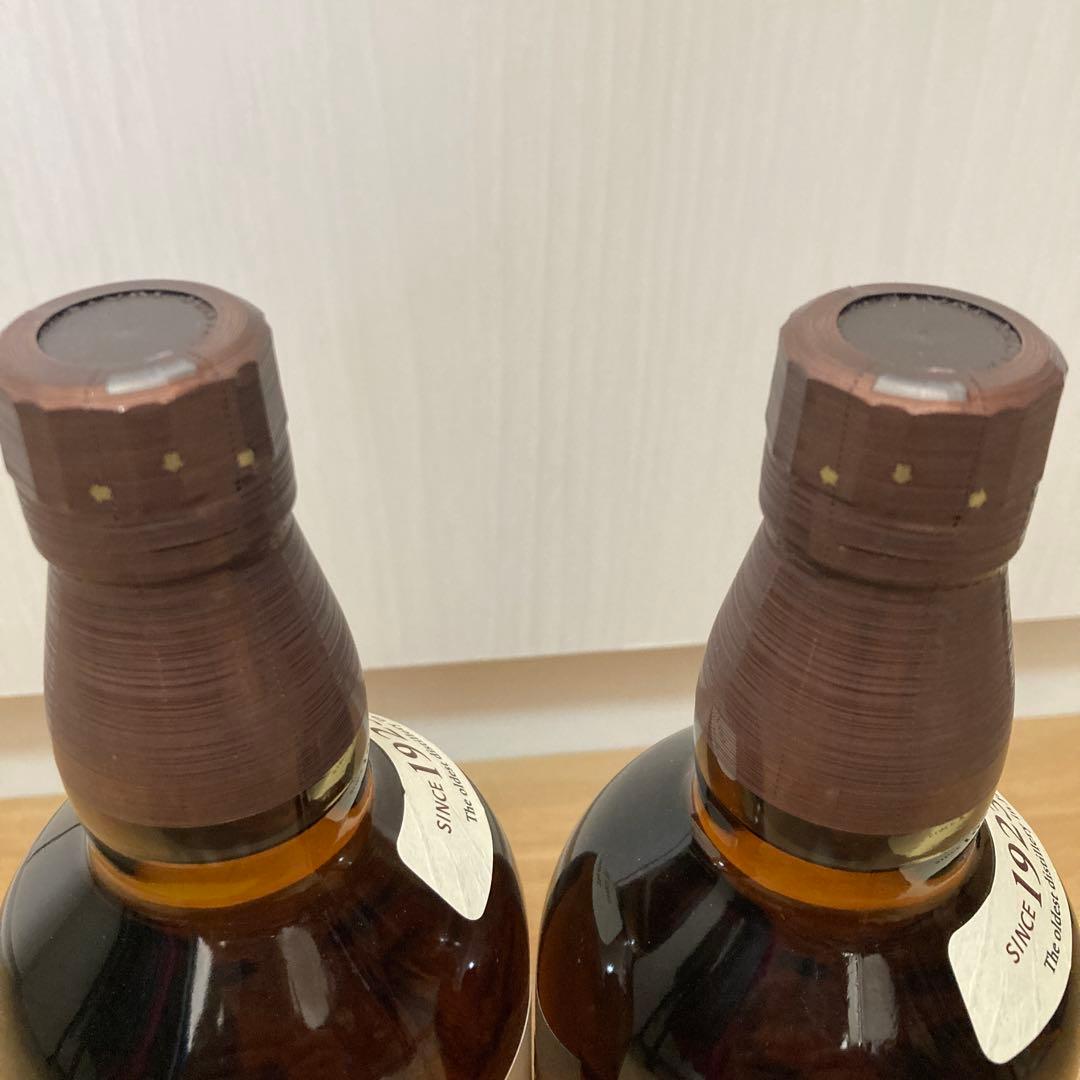 【2本セット】山崎 シングルモルトウイスキー 700ml 阪急オアシスにて購入