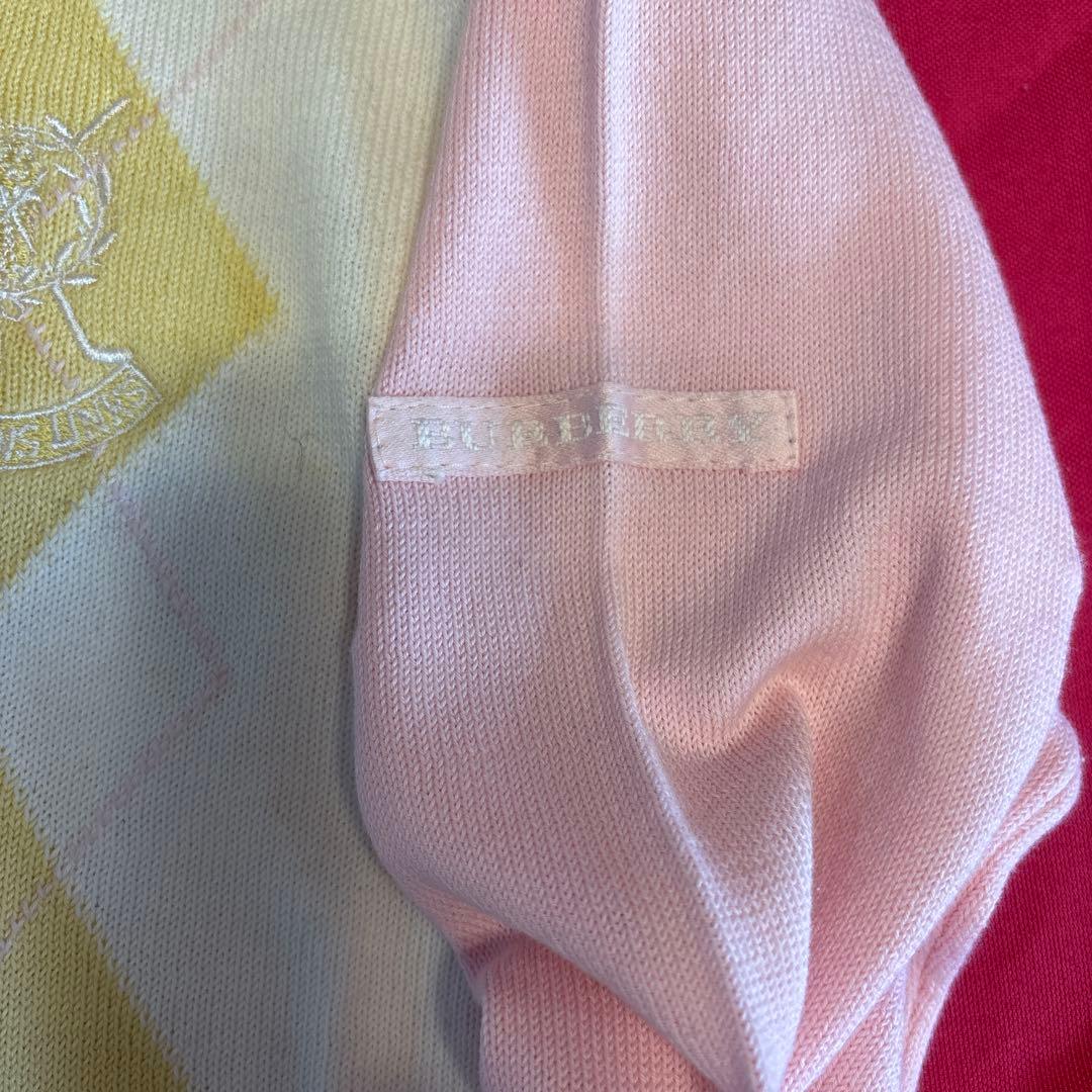 BURBERRY & St ANDREWS レディース コットンセーター