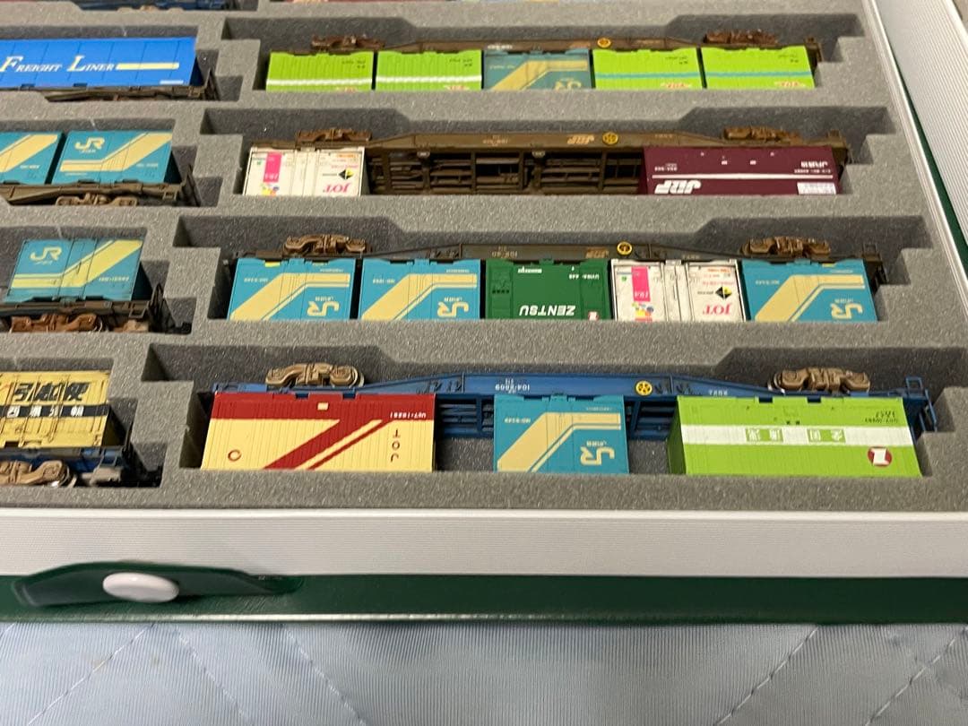 TOMIX コキ＋コンテナ19両セット　ウェザリング済み