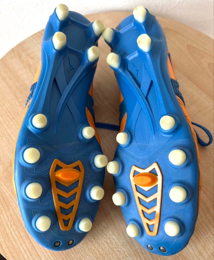 ミズノ モレリアネオ　25.0cm オレンジ×ブルー　2013年限定モデル