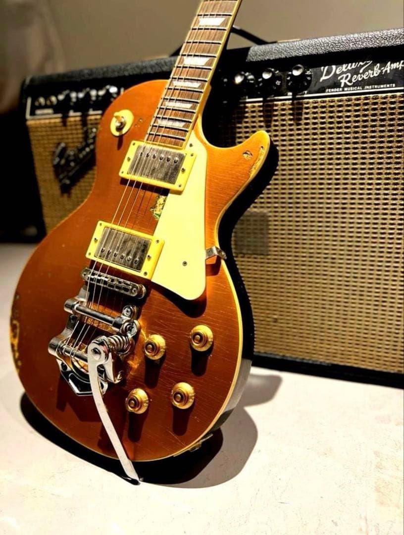 94年製Gibson Les Paul 1957 Gold Top Bigsby