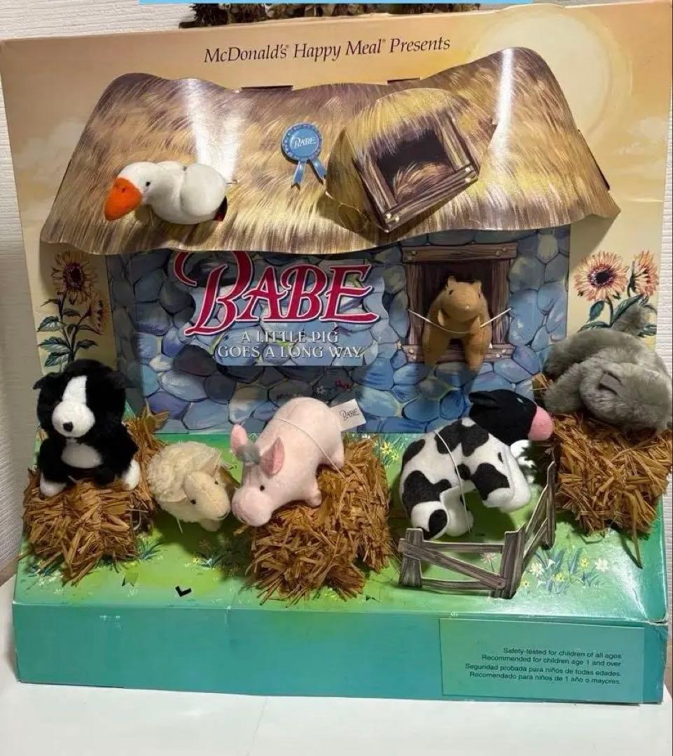 マクドナルドハッピーセット 「映画ベイブ」 店頭用ディスプレイ