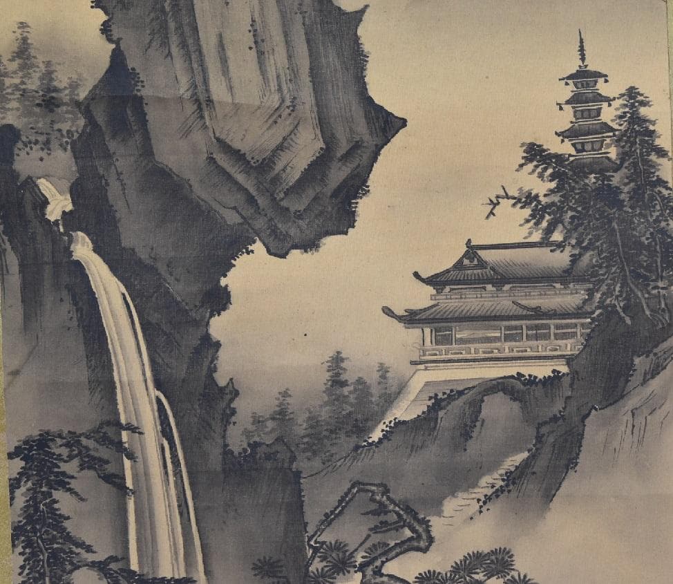 コロナ制圧祈願還元キャンペーン・国宝級、雪舟　真作添付